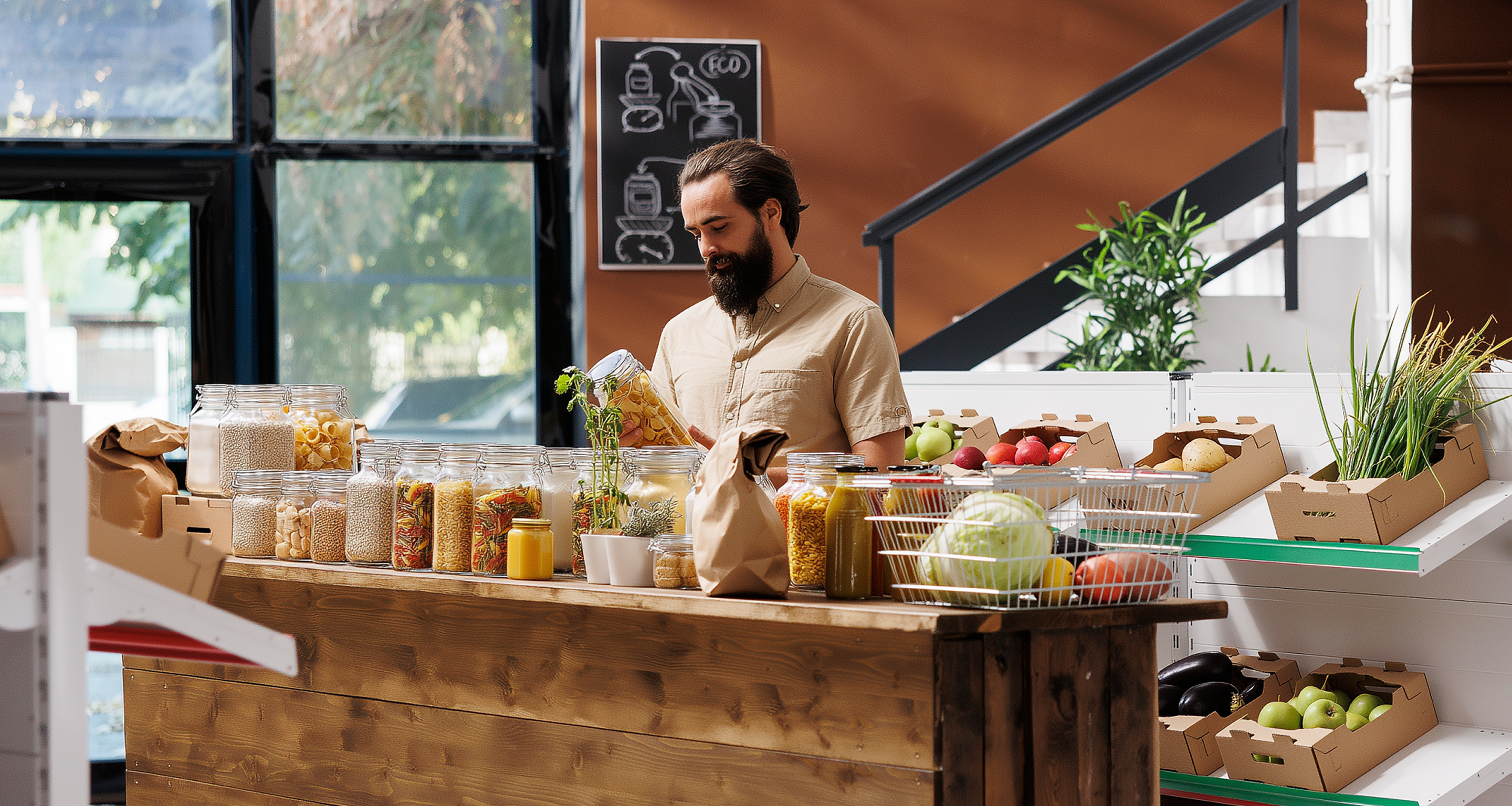 Eco shop with Dreamkas POS
