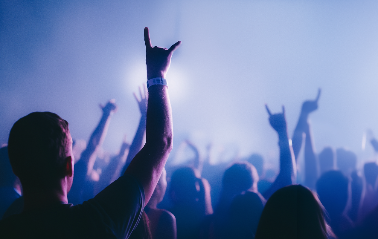Festival crowd
