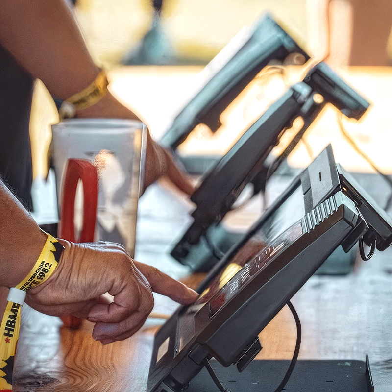 Festival POS with Billfold