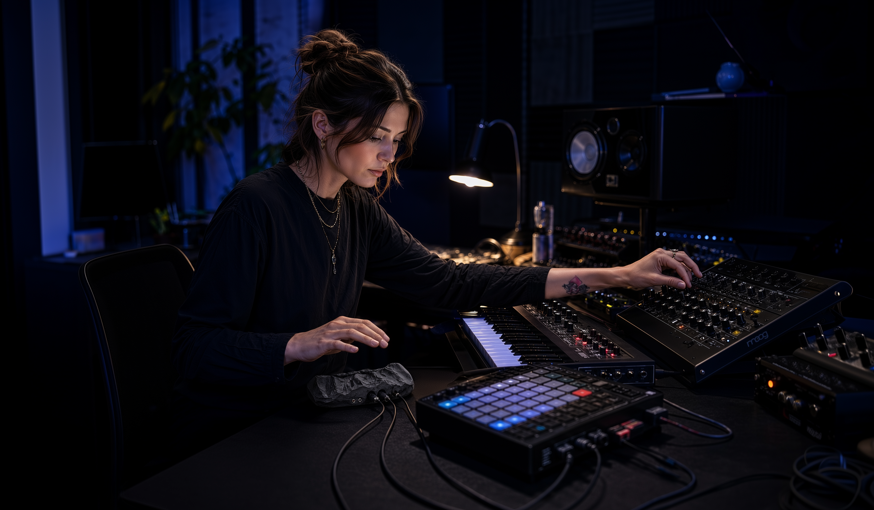 Musicians and live performance context