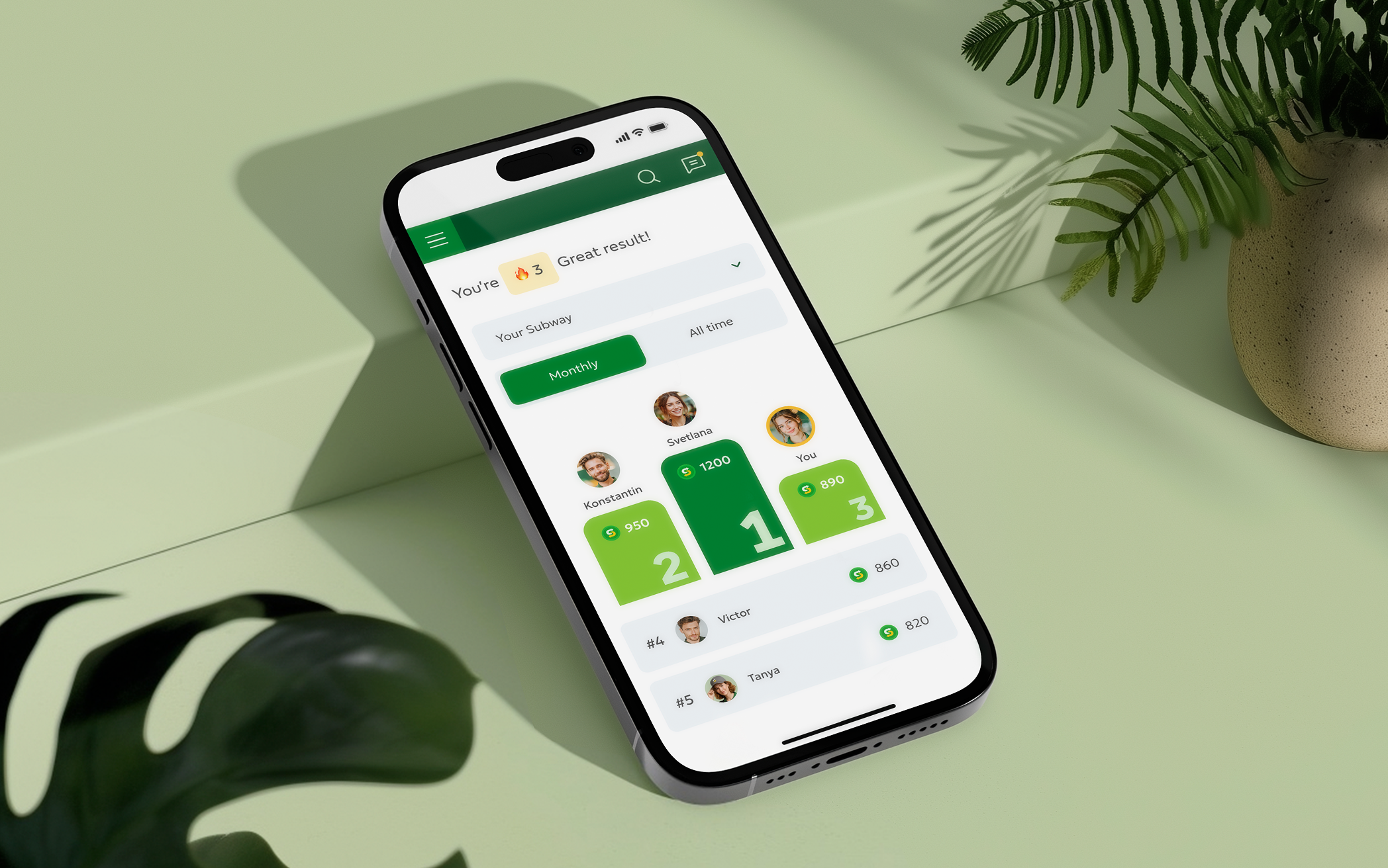 Gamification in training: Sub points, badges, and exam feedback in the employee app