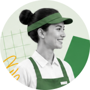 Illustration for Subway store employees